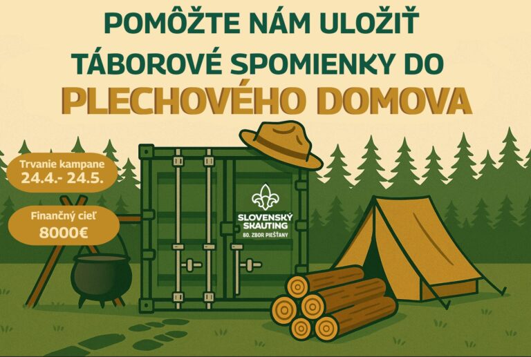 Piešťanskí skauti prichádzajú s inováciou a potrebujú vašu pomoc