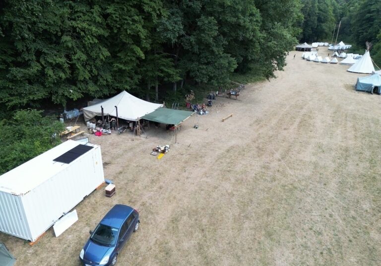 Filtračný systém na vodu na tábore